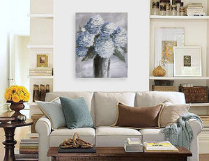 "Blue Hydrangea #1" print by Thomas Andrew - ThomasAndrewArtwork