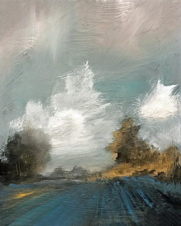 "Blue Vineyard" print by Thomas Andrew - Thomasandrewartwork