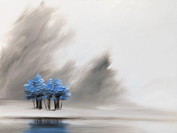 "Dreaming of Blue Trees" print by Thomas Andrew - Thomasandrewartwork