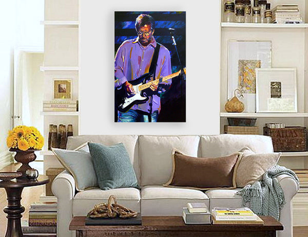 "Eric Clapton" print by Thomas Andrew - ThomasAndrewArtwork