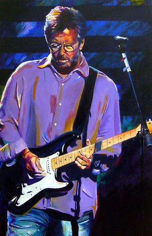"Eric Clapton" print by Thomas Andrew - ThomasAndrewArtwork