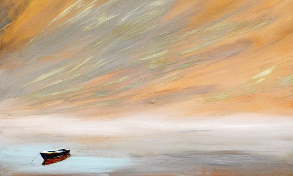 "Golden Sunset on the Water" Narrow / print by Thomas Andrew - ThomasAndrewArtwork