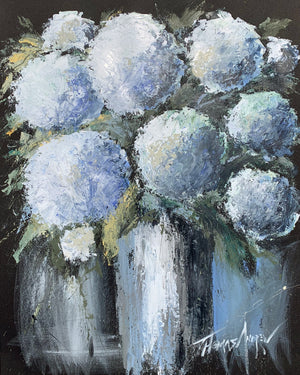 "Hydrangeas Design 01" print by Thomas Andrew - ThomasAndrewArtwork