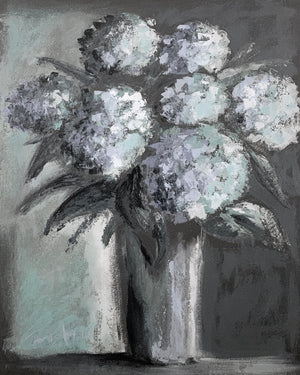 "Hydrangeas Design 03" Rustic / print by Thomas Andrew - Thomasandrewartwork