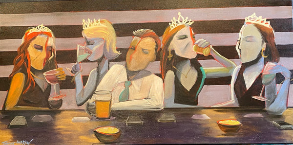 "Cocktail Hour" - Martini Man Series