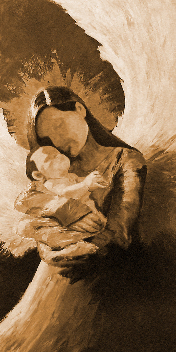 "In the Arms #2" sepia / print by Thomas Andrew - ThomasAndrewArtwork