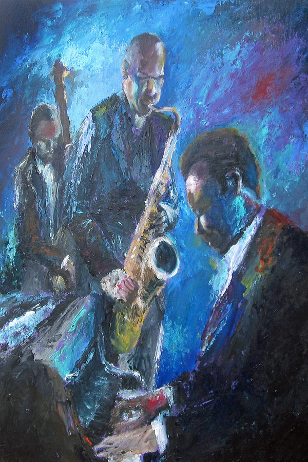 "Jazz Trio" print by Thomas Andrew - ThomasAndrewArtwork