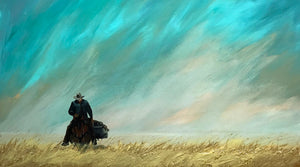 "Journey Along the Grassy Field" print by Thomas Andrew - ThomasAndrewArtwork