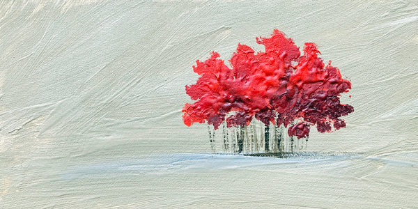 "Red Cluster" series #1 / print by Thomas Andrew - ThomasAndrewArtwork