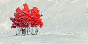 "Red Cluster" series #2 / print by Thomas Andrew - ThomasAndrewArtwork