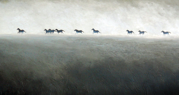 "Misty Morning Run" print by Thomas Andrew - ThomasAndrewArtwork