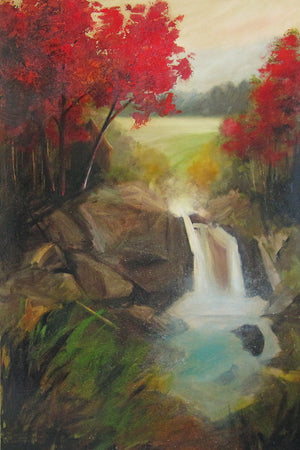 "Our Waterfall" print by Thomas Andrew - ThomasAndrewArtwork