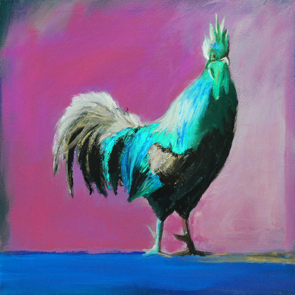 "Funky Rooster" #4 / print by Thomas Andrew - Thomasandrewartwork