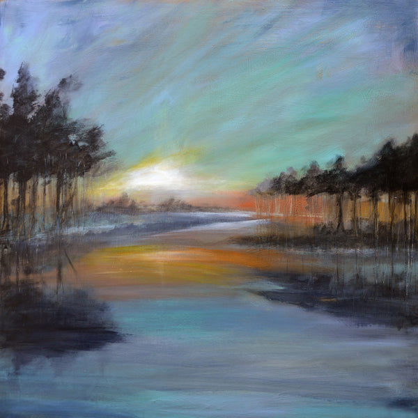 "Sunrise on Still Waters" print by Thomas Andrew - ThomasAndrewArtwork