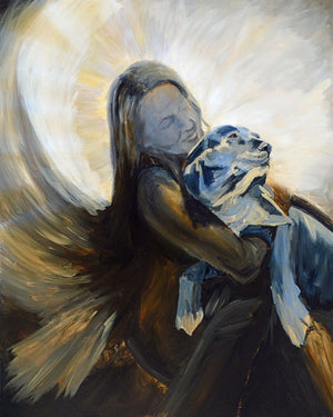 "The Guardian's Angel" print by Thomas Andrew - ThomasAndrewArtwork