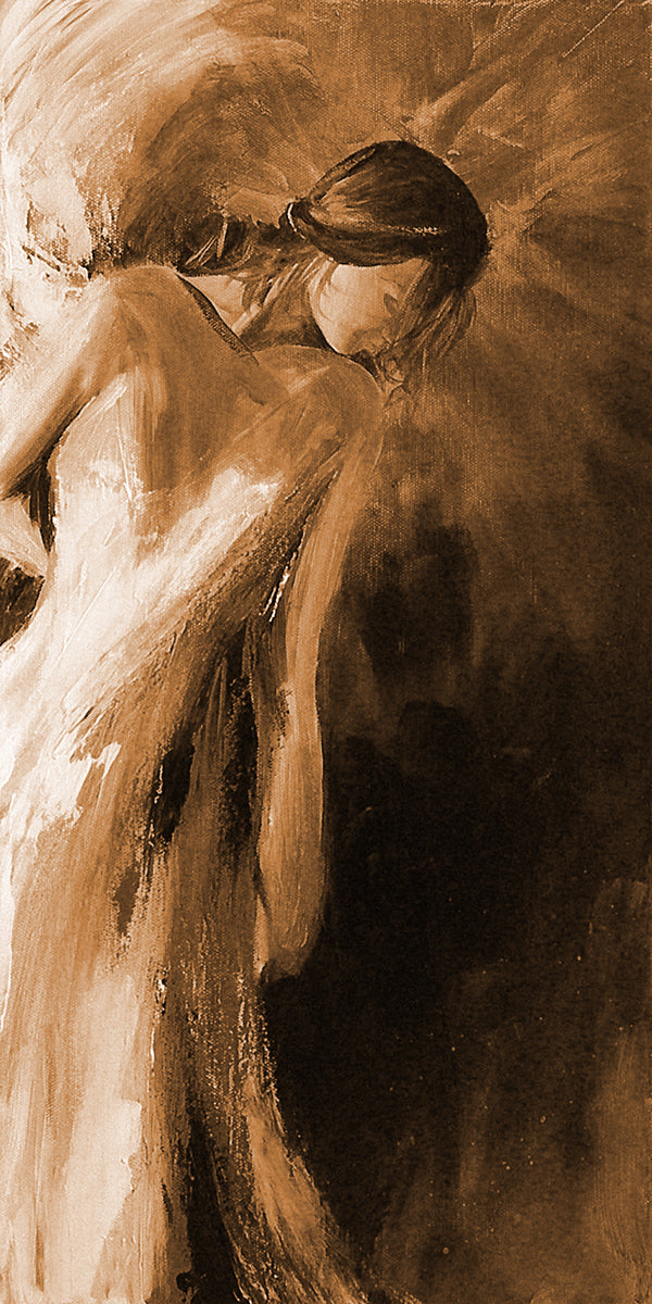 "Watching Over" sepia / print by Thomas Andrew - ThomasAndrewArtwork