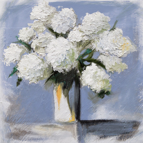 "White Hydrangeas #3"
