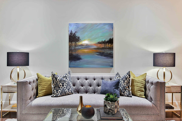 "Sunrise on Still Waters" print by Thomas Andrew - ThomasAndrewArtwork